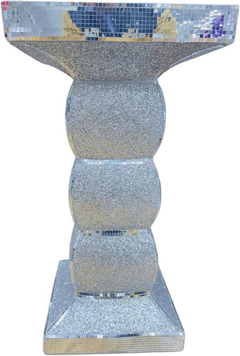 Silber keramik säule tisch - tisch,