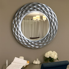 Coastal Rund Wandspiegel Antik