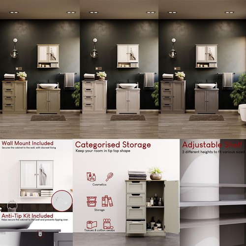 Moderner spiegel wandschrank - moderner,