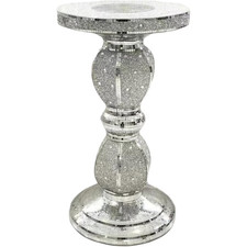 H60cm Silber Beistelltisch